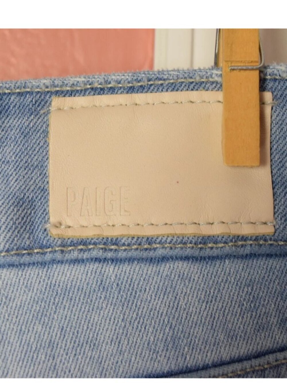 PAIGE SASHA HIGH WAIST WIDE LEG JEANS - MAEVE DESTRUCTED - Picture 12 of 16